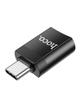 Adapter OTG USB C do USB A Hoco UA17 czarny