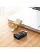 Adapter OTG Lightning do USB A Hoco UA36 czarny transparentny