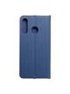 Kabura LUNA Book Carbon do HUAWEI P30 Lite niebieski