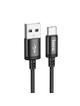 Kabel USB A do USB C Hoco 3A 2 m X89 czarny
