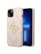 GUESS futerał do IPHONE 13 / 14 / 15 GUHCP14S4GMGPI (4G Big Metal Logo) różowy