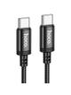 Kabel USB C do USB C Hoco PD 3A 60W 3 m X91 czarny