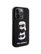 KARL LAGERFELD futerał do IPHONE 15 Pro Max KLHCP15XSDHKCNK (Silicone KC) czarny