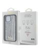 GUESS futerał do IPHONE 13 / 14 / 15 GUHCP15SPSFDGSS (Sequin Script Metal) srebrny