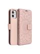 Kabura MEZZO Book do IPHONE 12 / 12 Pro mandala złoty róż