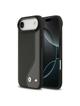 BMW futerał do IPHONE 17 Air kompatybilny z MagSafe BMHMP17M25PCCSCAK (PU Carbon Logo) anthracite