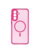 Futerał FULL MATTE MAG COVER kompatybilny z MagSafe do SAMSUNG S25 Ultra różowy