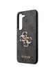 GUESS futerał do SAMSUNG S24 GUHCS24S4GMGGR (Leather 4G Metal Logo) czarny