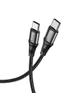 Kabel USB C do USB C Hoco PD 5A 100W 1 m X50 czarny