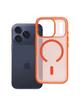 Futerał do iPhone 17 PRO Flexline Mag Cover zgodny z MagSafe pomarańczowy