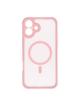Futerał FULL MATTE MAG COVER kompatybilny z MagSafe do IPHONE 14 Plus jasny różowy