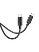 Kabel USB C do USB C Hoco PD 3A 60W 1 m X88 czarny