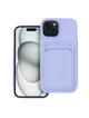 Futerał CARD CASE do IPHONE 15 fioletowy