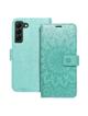 Kabura MEZZO Book do SAMSUNG S22 mandala zielony