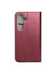 Kabura SMART MAGNETO do SAMSUNG S24 burgundowy