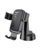 Uchwyt na telefon do samochodu grawitacyjny Hoco do deski H81 czarno szary