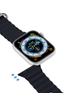 DUX DUCIS pasek OCEAN WAVE silikonowy do Apple Watch 42 / 44 / 45 mm grafitowy
