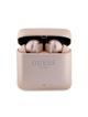 GUESS słuchawki bezprzewodowe bluetooth TWS + stacja dokująca GUTWSSU20ALEGP (Printed Logo) złoty róż