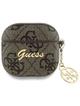 GUESS futerał do APPLE AirPods 4 GUA4G4GSMW (PU 4G W / Charm) brązowy