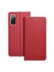 Kabura LUNA Book Carbon do SAMSUNG S20 FE / S20 FE 5G czerwony
