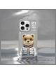 NIMMY futerał COOL&CUTE 2.0 Bear do IPHONE 15 Pro szary