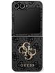 GUESS futerał do SAMSUNG Z Flip7 GUHCZF74GMGGR (PU Leather 4G Metal Logo) czarny