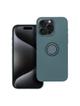 Futerał SILICONE RING do IPHONE 15 Pro Max zielony