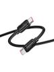 Kabel USB C do USB C Hoco PD 5A 240W 1 m X115 czarny