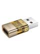 Adapter USB A do USB C Hoco UA36C złoty