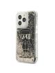 KARL LAGERFELD futerał do IPHONE 13 Pro KLHCP13LLGGKBK (Liquid Glitter Gatsby Ikonik) czarny