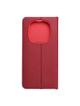 Kabura LUNA Book Carbon do XIAOMI Redmi Note 14 PRO 4G czerwony