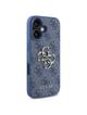 GUESS futerał do IPHONE 16 GUHCP16S4GMGBL (4G PU Big Logo) niebieski