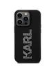 KARL LAGERFELD futerał do IPHONE 15 Pro Max KLHCP15X3DMBKCK (3D Logo Glitter) czarny