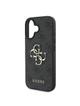 GUESS futerał do IPHONE 16 GUHCP16S4GMGGR (4G PU Big Logo) czarny