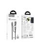 Kabel 2w1 USB C do USB C / Mag3 Hoco 240W 1,8 m U142 czarny