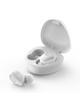Słuchawki bezprzewodowe douszne TWS + stacja dokująca M9 białe