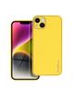 Futerał LEATHER CASE skórzany do IPHONE 14 Plus żółty