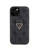 GUESS futerał do IPHONE 13 / 14 / 15 GUHCP15SPGS4TDK (Grip Stand 4G Triangle Strass) czarny