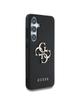 GUESS futerał do SAMSUNG S25 GUHCS25SPGT4MBK (PU Grained Big 4G and Classic Logo) czarny