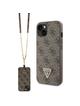 GUESS futerał do IPHONE 13 / 14 / 15 GUHCP14SP4TDSCPW (Crossbody 4G Metal Logo) brązowy