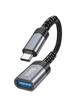 Adapter OTG USB C do USB A Hoco 4A UA24 czarny