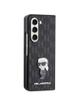 KARL LAGERFELD futerał do SAMSUNG Z Fold 5 KLHCZFD5SAPKINPK (Saffiano Mono IK PIN) czarny