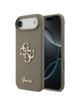 GUESS futerał do IPHONE 17 Air GUHCP17MSC4GSMW (Silicone W/ Big 4G Script) brązowy