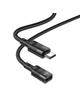 Adapter OTG USB C do USB C Hoco 3A 1,2 m U107 czarna