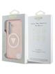 GUESS futerał do SAMSUNG S25 GUHMS25SHG4PRTGP (Magnetic IML Metal Glitter 4G Circle Triangle) różowy