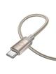Kabel USB A do USB C Hoco 3A 1 m X117 złoty