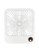 Wentylator / wiatrak biurkowy z regulowaną podstawką W30 biały