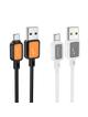Kabel USB A do Micro USB Hoco 2,4A 1 m X108 biały