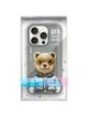 NIMMY futerał COOL&CUTE 2.0 Bear do IPHONE 16 Pro szary