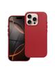 Futerał LEATHER MAG COVER kompatybilny z MagSafe do IPHONE 16 Pro czerwony